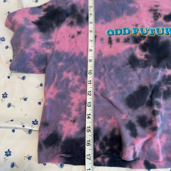 Odd Future X Santa Cruz Sz: M Cropped Tie Dye T Shirt Doughnut Graphic Skater. - Picture 4 of 6